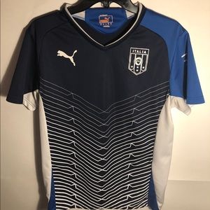 Italia Puma Men’s Size Small Soccer Shirt